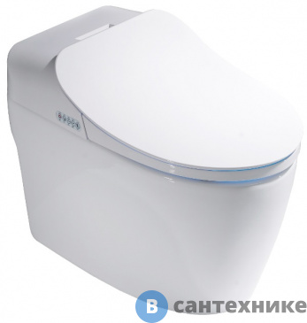 картинка Унитаз-биде Timo ТЕ-721 (690*370*850) с сиденьем, электронный