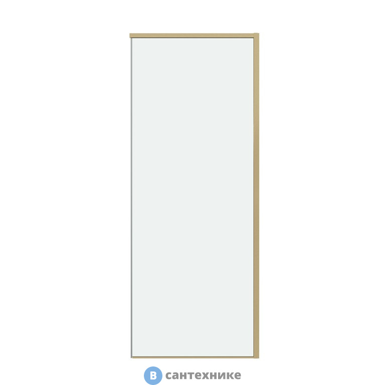 Боковая стенка Grossman Galaxy 200.K33.01.80.32.00 (80*195) золото сатин, стекло прозрачное