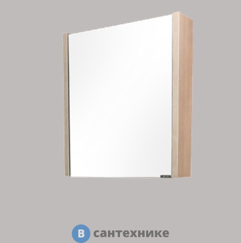 Зеркало-шкаф Comforty Ницца-60 сосна лоредо