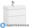 картинка Тумба под раковину Aquanet Бруклин 70 белый глянец (203959)