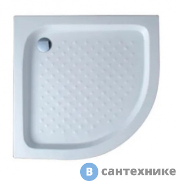 картинка Душевой поддон Sean S-515-90 полукруг низ. 90х90х15, без сифона (24509787)