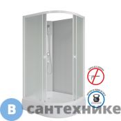 Душевая кабина Niagara Promo P90/70/26L/MT/BK (900х700х1950)
