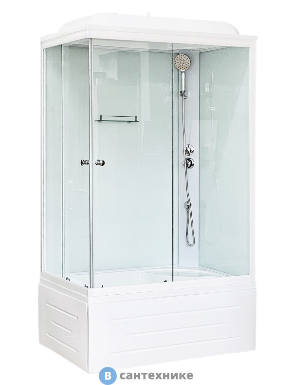 Душевая кабина Royal Bath RB 8120BP5-WT R 1200x800x2170 (белое/прозрачное)