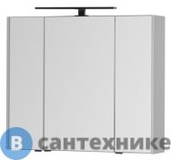 Зеркало-шкаф Aquanet Латина 90 белый (179605)