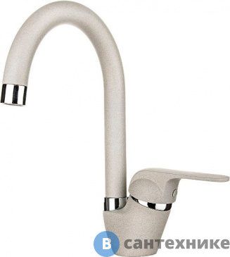 картинка Смеситель Granula 1024 базальт для кухни