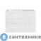 картинка Тумба под раковину Style line Альба (2 ящ./корзина) Барселона 90 левая, Люкс, белый, универсальная PLUS (4650134472905)