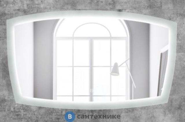 Зеркало с подсветкой Art & MAX Roma 1200x700 AM-Rom-1200-700-DS-F