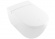 Унитаз подвесной Villeroy & Boch Viclean V0E100R1 с открытым смывным краем, с сиденьем, альпийский белый