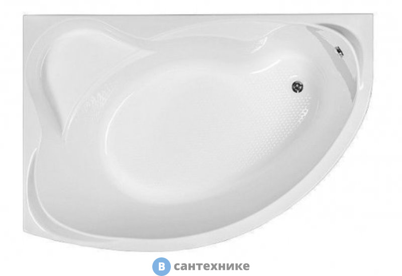 Акриловая ванна Aquanet JAMAICA 160*100 L к/с30 (205486)