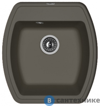 картинка Кухонная мойка FLORENTINA Нире 480, антрацит FSm (20.190.B0480.302)