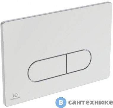 картинка Клавиша смыва Ideal STANDARD R0115AA OLEAS M1 двойной смыв (хром)