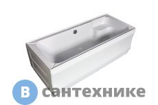 Ванна акриловая WEMOR 150/75/55 S прямоугольная 1500*750*550 мм (10000006116)