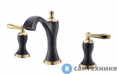 картинка Смеситель Timo Unari 7511/04Y black-antique