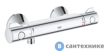 картинка Термостат Grohe 34558000 Grohtherm 800 для душа 1/2", настенный монтаж