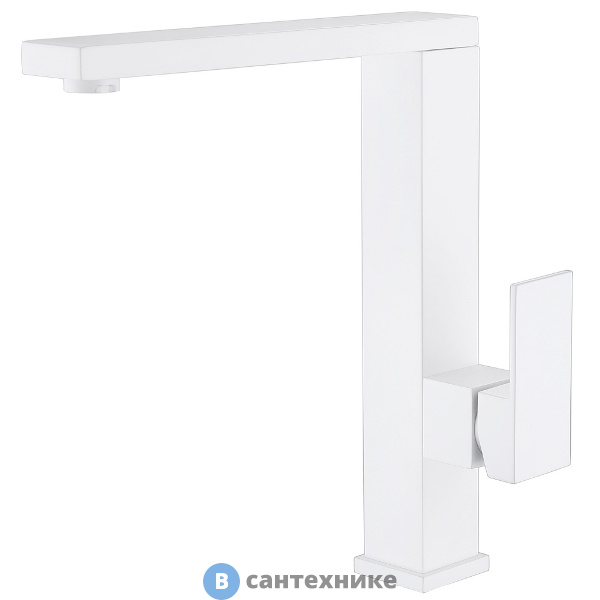 Смеситель ABBER Daheim AF8214W для кухни, белый