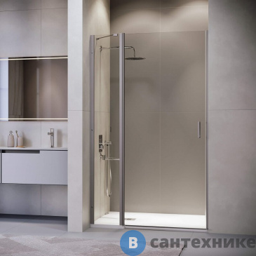 картинка Душевая дверь RGW LE-004Gr 110*195 Серый/ Прозрачное (351200411-110)