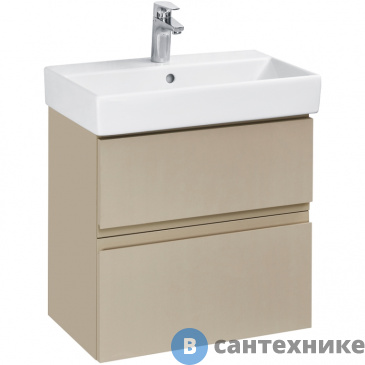 картинка Тумба под раковину Roca OLETA 56,4 A857639515 подвесная, капучино