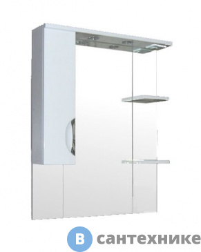 картинка Зеркало Loranto Стиль-80 левое (800*1025*170) (CS00024669)