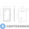 картинка Зеркало BelBagno SPC-KRAFT-500-900-SENS-NERO в алюминиевой раме со встроенным светильником и сенсорным выключателем по периметру рамы, 500x900x32 мм