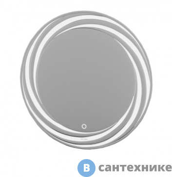 картинка Зеркало Grossman ARMA D700 (700*700*45) LED с сенсорным выключателем и гравировкой