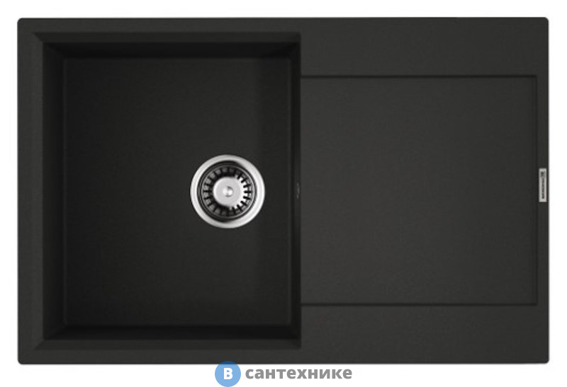 Кухонная мойка OMOIKIRI Daisen 78T-BL черный (4993527)
