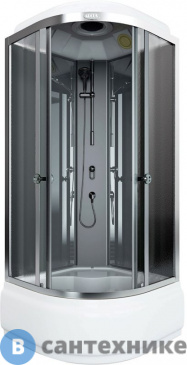 картинка Душевая кабина Arcus AS-111-9 (90x90) тон. стекло, высокий поддон