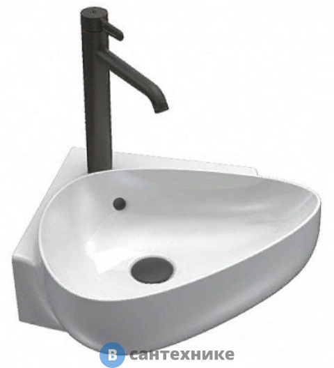 Раковина Jacob Delafon NOUVELLE VAGUE EGL112-00 угловая (белая)