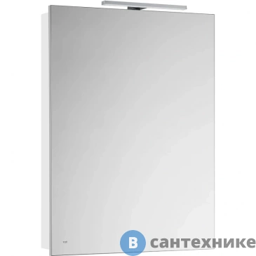 картинка Зеркальный шкаф ROCA VICTORIA 60 A857475806 (подсветка, доводчики, белый глянец)