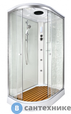 картинка Душевая кабина Deto ЕМ1512 R с гм. и эл. (1200*800*2200)