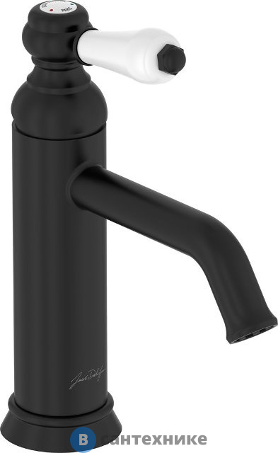 Смеситель Jacob Delafon LOUISE E24360-BL для раковины без дк, матовый чёрный