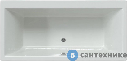 картинка Ванна Alba Spa Kero 180х80 ВПР0370000100 акриловая