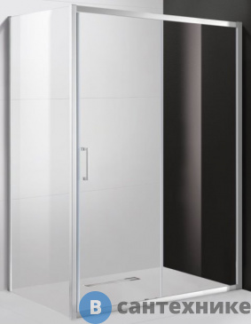 картинка Душевой уголок Cezares MOLVENO-AH-11-150/100-C-Cr-IV без поддона