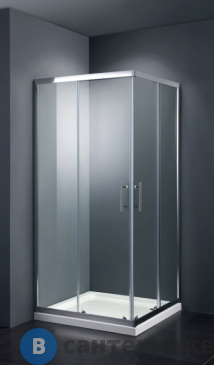 картинка Душевое ограждение Black&White S102 (800X800X1950)