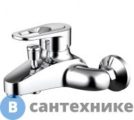 Смеситель Bravat LOOP F6124182CP-01-RUS для ванны с коротким изливом