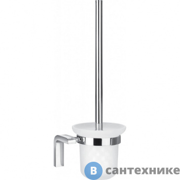 картинка Щётка Cezares CZR-F-8932 для унитаза настенная, хром