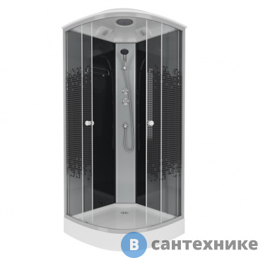 картинка Душевая кабина Niagara NG-4503-14 (800х800х2150) стекло мозайка