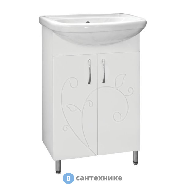 Тумба под раковину Style line ФЬЮЖН № 9 - 55 (4650134472059)