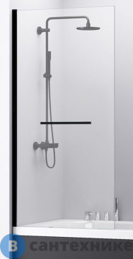 картинка Шторка на ванну ABBER Immer Offen AG70080B