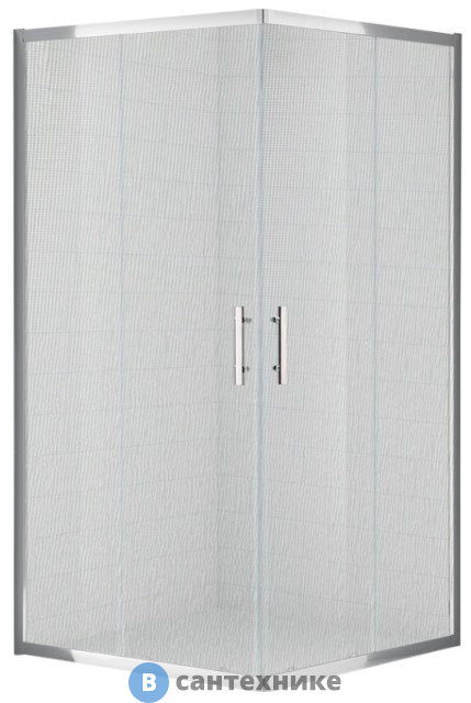 Душевой уголок Cezares ECO-O-A-2-90-P-Cr 900x900x1900 без поддона