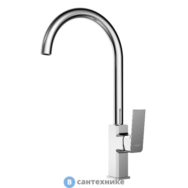 Смеситель AZARIO HARDCORE AZ-VJG568277C для кухни, хром