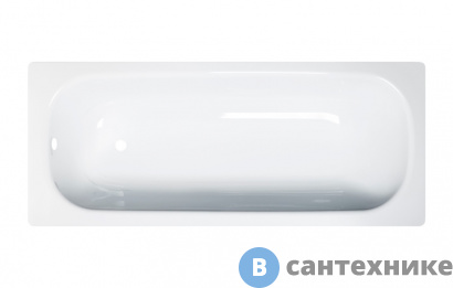 картинка Ванна ВИЗ Reimar 150х70 "Белая орхидея" (б/ранта) (ножки) R-54901