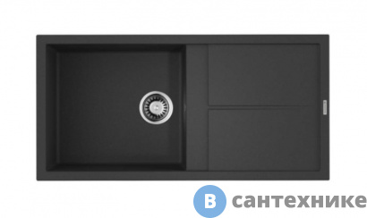 картинка Кухонная мойка OMOIKIRI Sumi 100-BL черный (4993654)