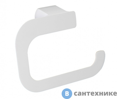 картинка Держатель туалетной бумаги WasserKRAFT Kammel K-8396 White металл, белая порошковая краска