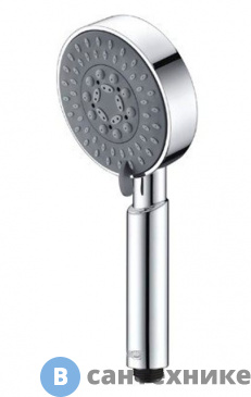 картинка Лейка для душа WasserKRAFT A036 5-функциональная хромоникелевое покрытие, ABS-пластик