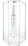 Душевая кабина IDO SHOWERAMA 10-5 100х100 COMFORT пятиугольная, белый профиль и прозрачное стекло