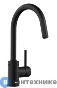 Смеситель Blanco 526653 MIDA-S чёрный матовый (выдвижной шланг)