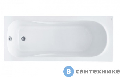 картинка Ванна акриловая Santek Тенерифе 150х70 (1WH302213), без каркаса и сифона