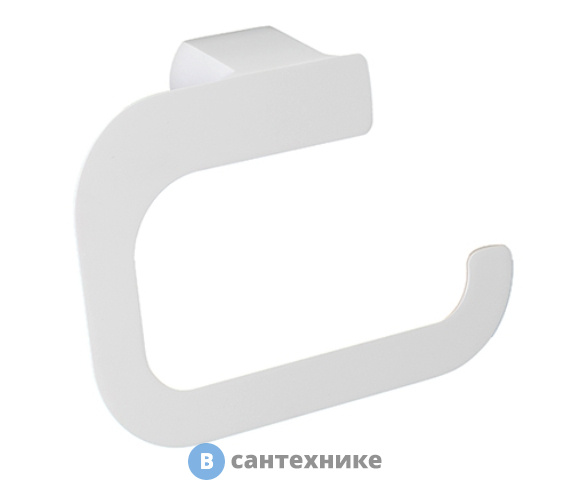 Держатель туалетной бумаги WasserKRAFT Kammel K-8396 White металл, белая порошковая краска