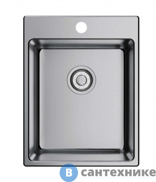 картинка Кухонная мойка OMOIKIRI Amadare 39-IN нержавеющая сталь (4997028)