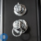 картинка Душевая кабина Deto BM1590 LED с гм. Black (90х90х220 см)